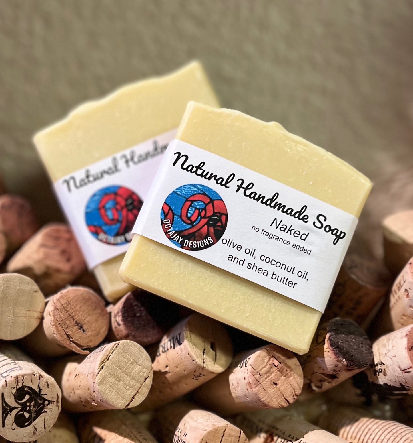 Natural handmade soap - Naked