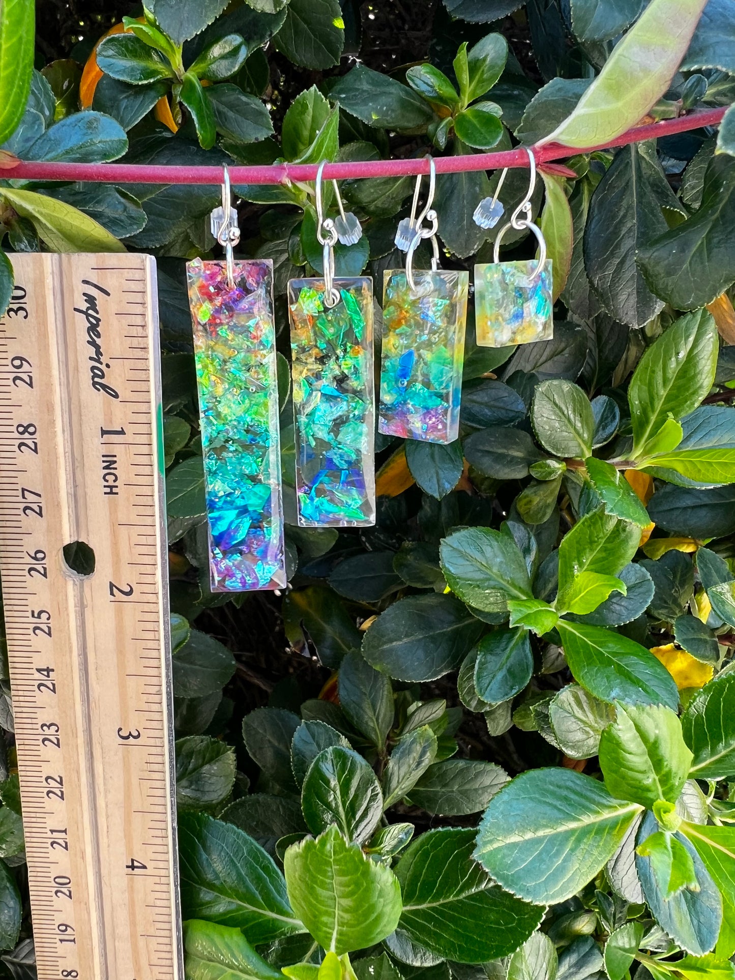 Rainbow Sparkly Earrings